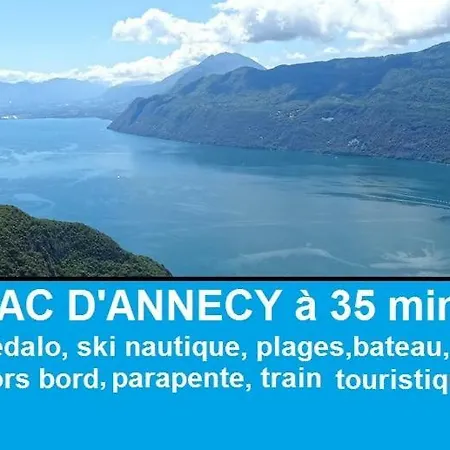 Duplex 54 M2, 2 Chambres, 3 Lits, Climatisation, Parking Prive 500 M Du Centre - La Tarine - Label De France * Albertville
