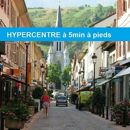 Appartement Duplex 54 M2, 2 Chambres, 3 Lits, Climatisation, Parking Prive 500 M Du Centre - La Tarine - Label De France *